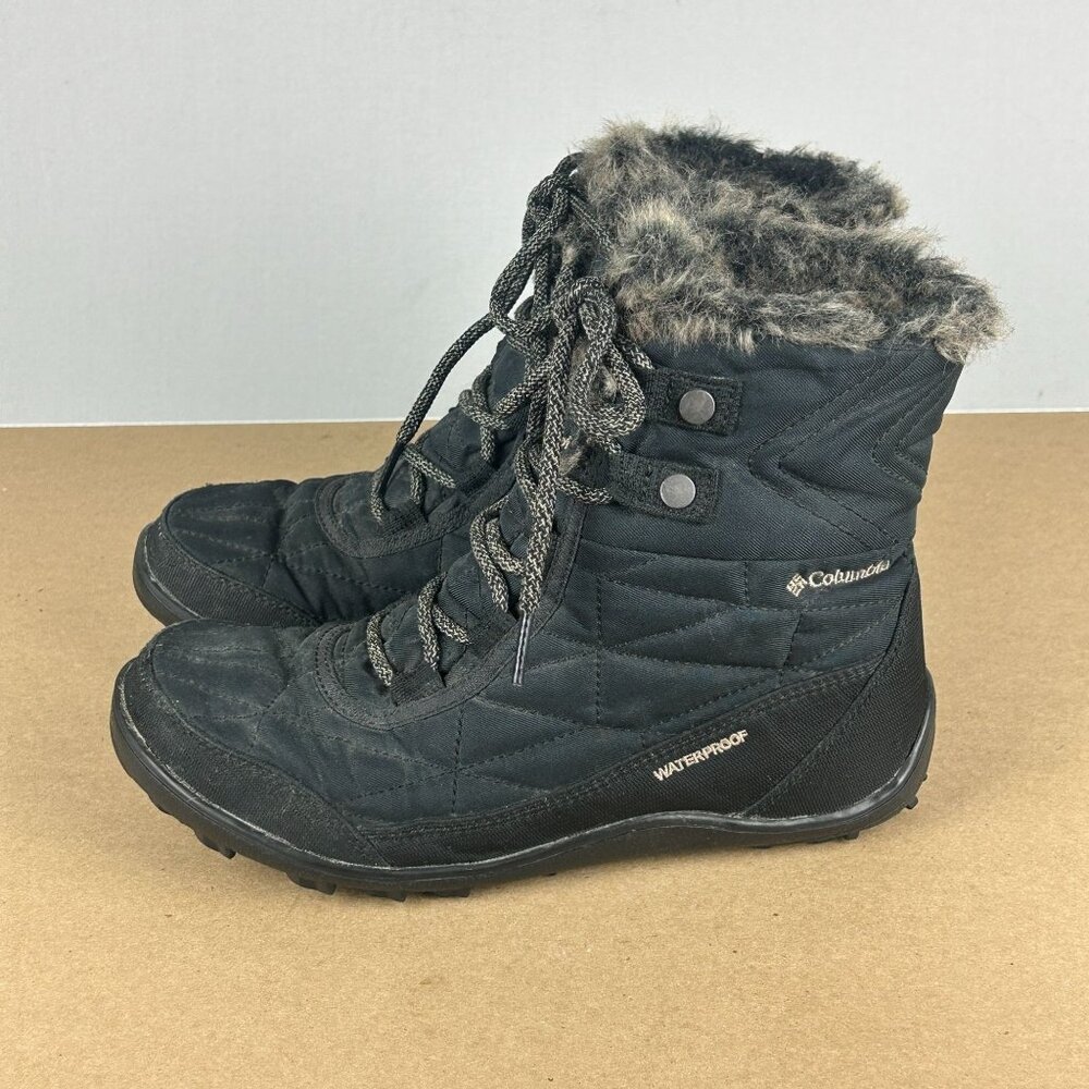 Columbia Black Winter & Rain Boots